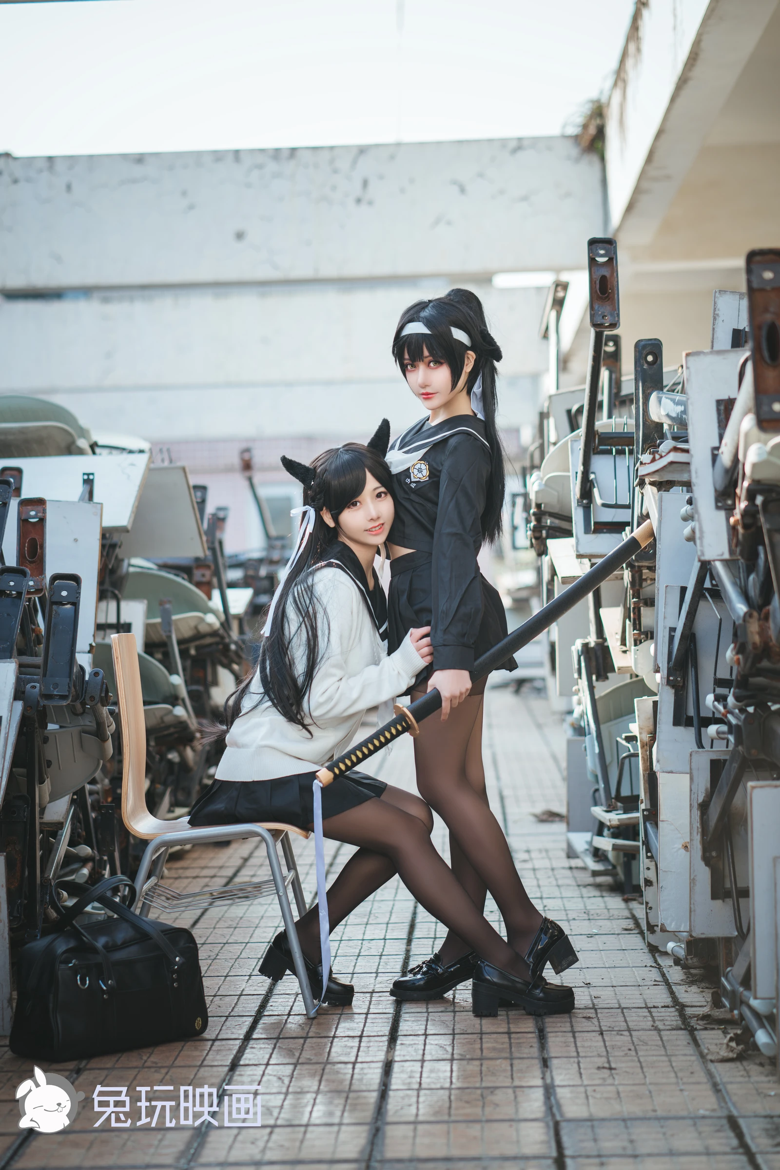 兔玩映画---JK制服-Vol.001-高雄爱宕-[49P-0.98GB]-39